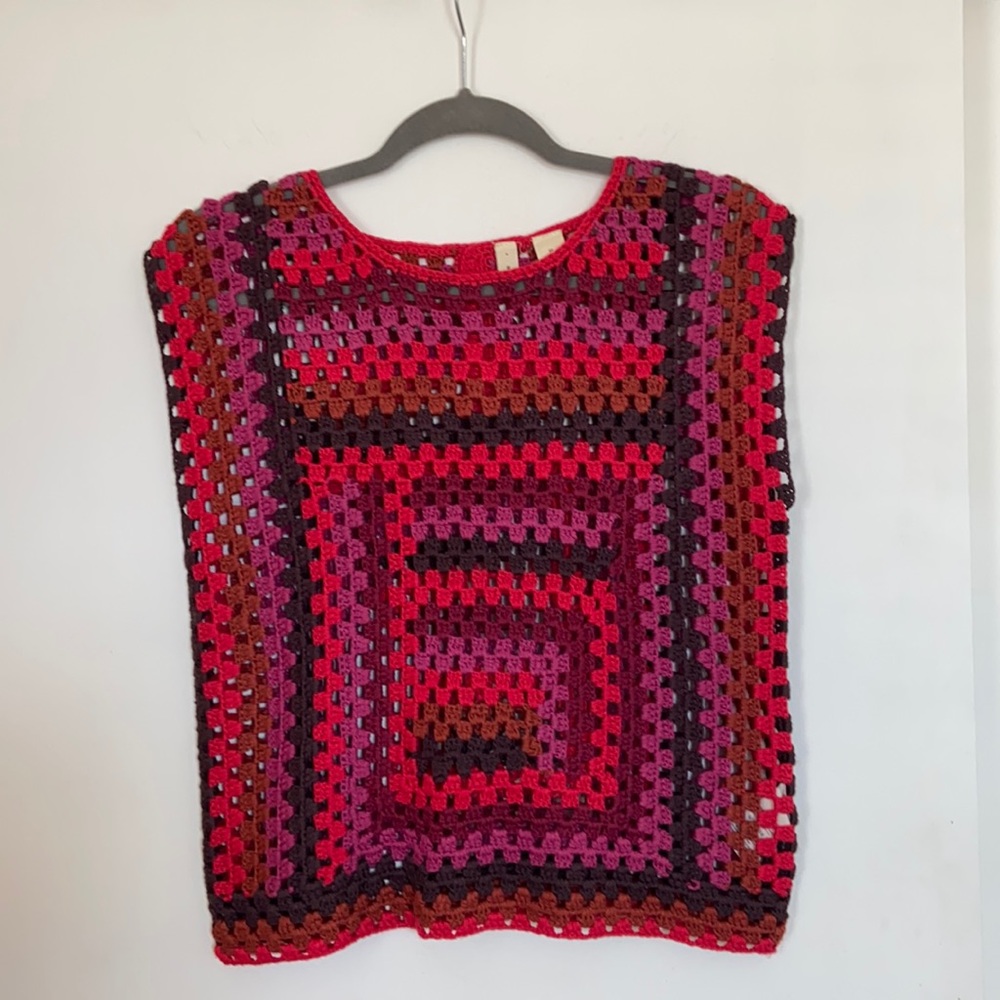 Crochet vest from Anthropologie